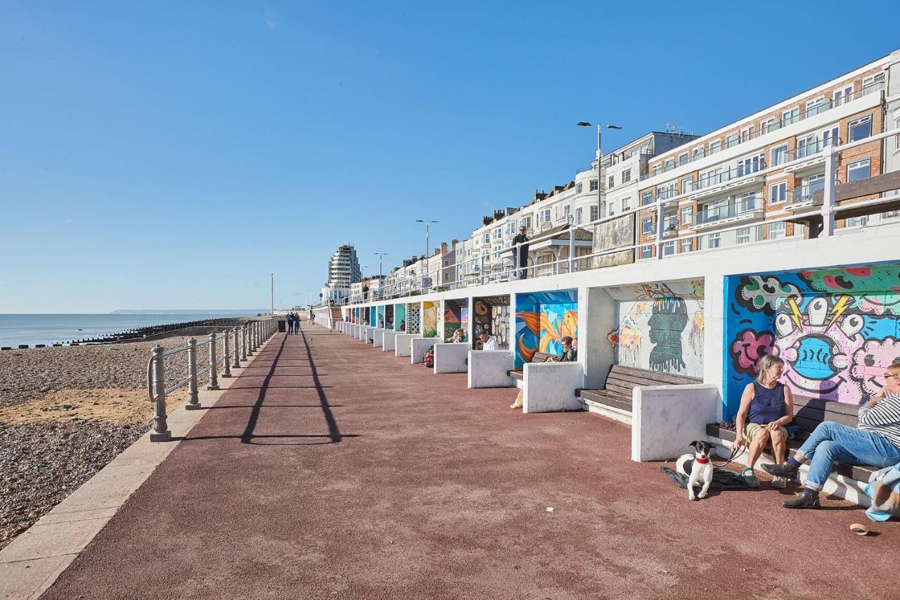 St Leonards-on-Sea Gorgeous Sea View Apartment 5 Mins To The Beach מראה חיצוני תמונה